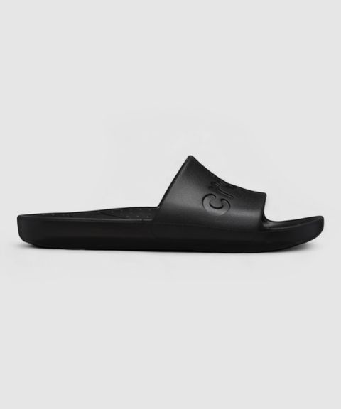 CROCS ESSENTIALS Unisex Slides (Black , 8 UK/India) - Image 6