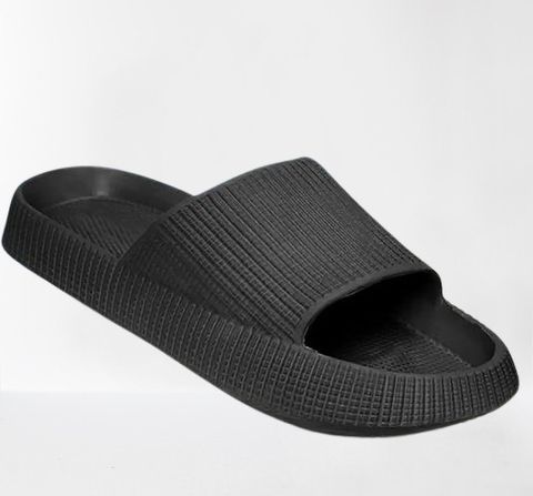 kiwd sports Men Flip Flops (Black , 8) - Image 8