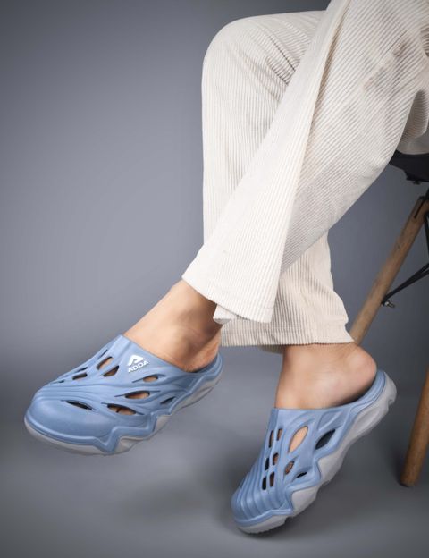 Adda Men Slides Blue Size 7 - Image 7