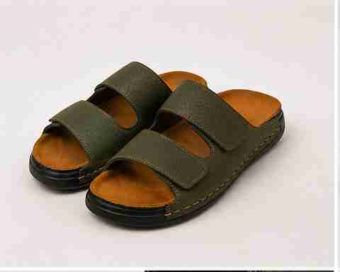 Nyzora Men Slides Olive Size 7 - Image 5