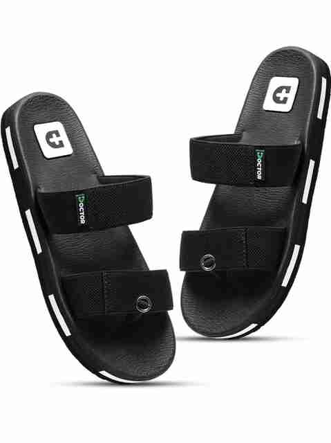 Doctor Health Super Soft Newly launch|Premium|Soft|Comfortable|Orthopaedic|Diabetic|Lightweight|Antiskid Men Slippers (Black , 7) - Image 5