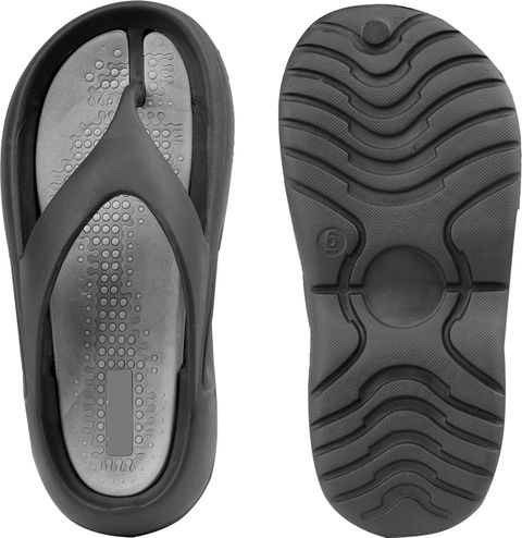 prouz Men Flip Flops (Black , 7) - Image 6