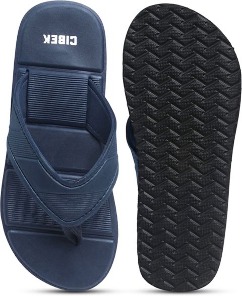 CIBEK Men Flip Flops Navy Size 8 - Image 6