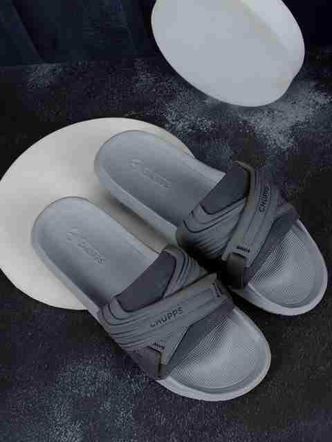 Chupps Vertex Orthopaedic Lightweight Cushioned AntiSkid Men Slides - Image 5