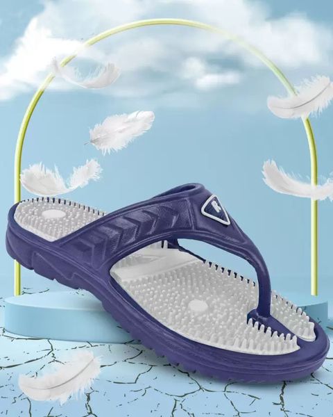 DzVR Unisex Flip Flops Grey Size 8 - Image 8