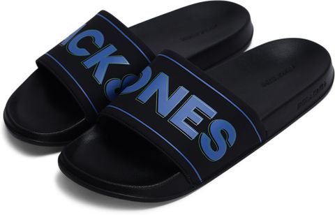 JACK & JONES Men Slides Black Size 6 Euro - Image 7