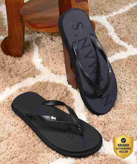 Neemans Men Flip Flops Black Size 6 - Image 5