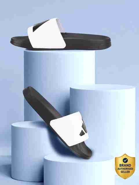ADIDAS ADILETTE SHOWER Unisex Slides (White , 10) - Image 5