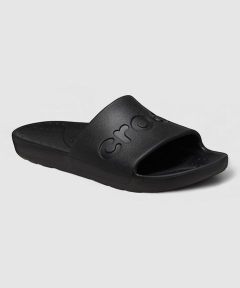 CROCS ESSENTIALS Unisex Slides (Black , 8 UK/India) - Image 7