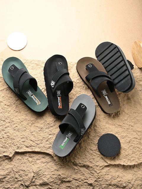 Doctor Health Super Soft Men Slippers Multicolor Size 9 - Image 8