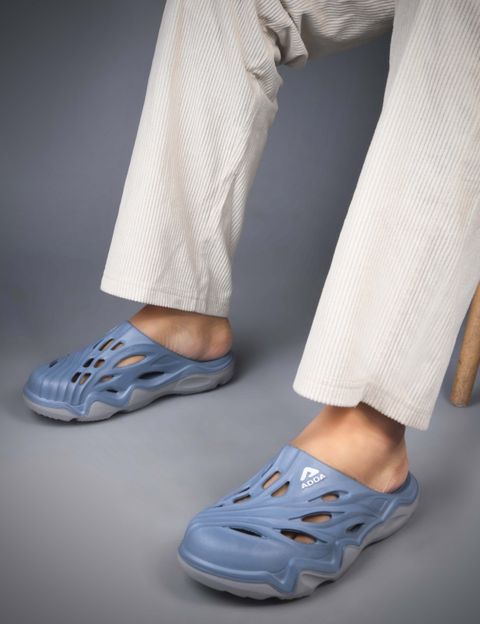 Adda Men Slides Blue Size 7 - Image 6