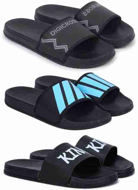 Digicros Men Slides Black Size 6 - Image 5