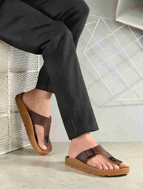 Doctor Health Super Soft Men's Slippers Brown Size 10 - Image 5