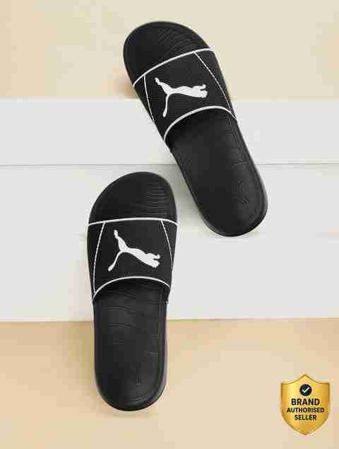 PUMA Popcat 20 Shower RES Men Slides (Black, 7) - Image 5
