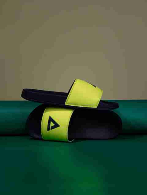 ARVAN Men Slides (Green, Navy , 10) - Image 2