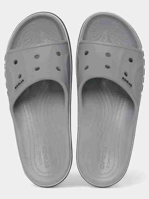 Crocs Unisex Slides Grey Size 8 - Image 5
