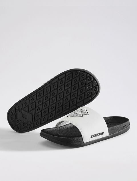 LOTTO Men Slides (Black , 6) - Image 7