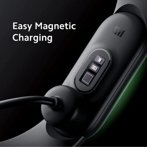 Mi Smart Band 6 Large AMOLED Display , India's No.1 Fitness Band (Black Strap, Size : Regular) - Image 5