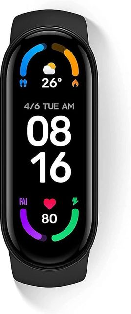 Mi Smart Band 6 Large AMOLED Display , India's No.1 Fitness Band (Black Strap, Size : Regular) - Image 3