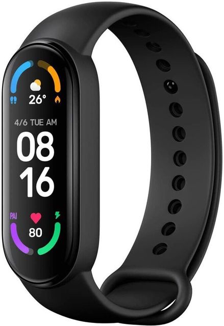 Mi Smart Band 6 Large AMOLED Display , India's No.1 Fitness Band (Black Strap, Size : Regular) - Image 4