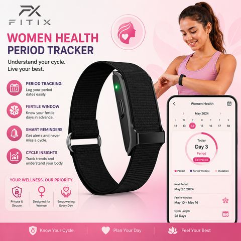 FITIX Smart Fitness Band with Heart Rate Monitoring, HRV Analysis - Image 7