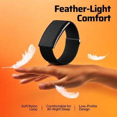 CrossBeats Vector Smart Band|5ATM Waterproof,HRV & SpO2 Tracking, Sleep & Stress Monitoring (Black Strap, Size : Free Size) - Image 7