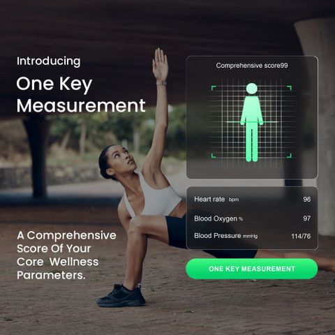 Pebble Qore Fitness Band, Blue Strap, Free Size - Image 6