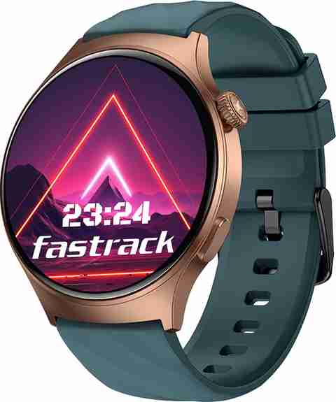 Fastrack Optimus Pro 1.43" AMOLED BT Calling Smartwatch (Green) - Image 5