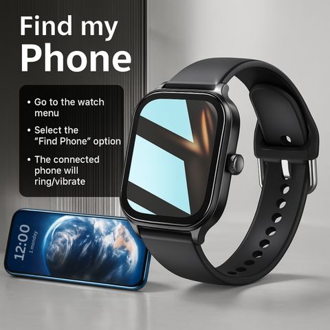 TECHIO H9 PRO MAX SMART WATCH Smartwatch (BLACK Strap, FREE) - Image 8