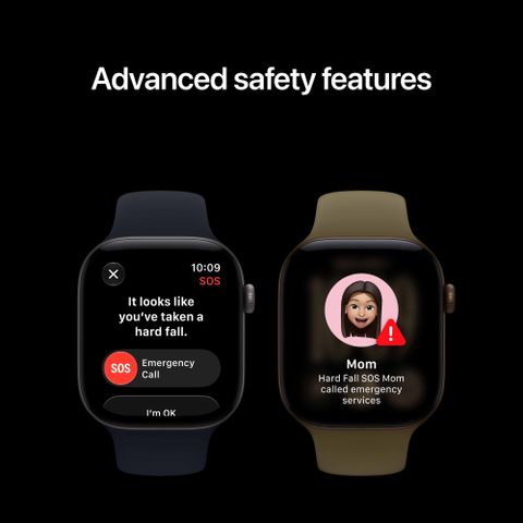 Apple Watch Series 12 GPS 46mm Black Aluminium Case with Black Sport - Image 8