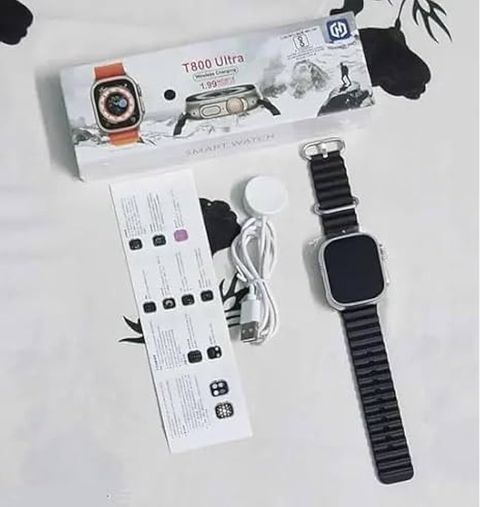 Arceus T800 Ultra Pro Edition smart watch with WiFi GPS SIM card 5G ultra Speed Smartwatch (BLACK Strap, Free Size) - Image 7