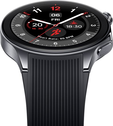 OnePlus Watch 2 Smartwatch, Black Strap, Wear OS 4 - Image 8