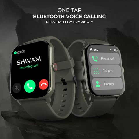 beatXP Neo 1.85" HD Display Bluetooth Calling Smart Watch, Mint Green - Image 4