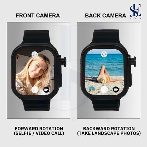 SEHUB WS10 Ultra 5G Smartwatch, 8GB RAM, 128GB Storage, Black 49mm - Image 6