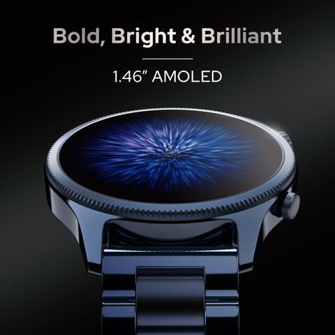 Noise Evolve 4 1.46" AMOLED Smartwatch, Elite Blue - Image 6