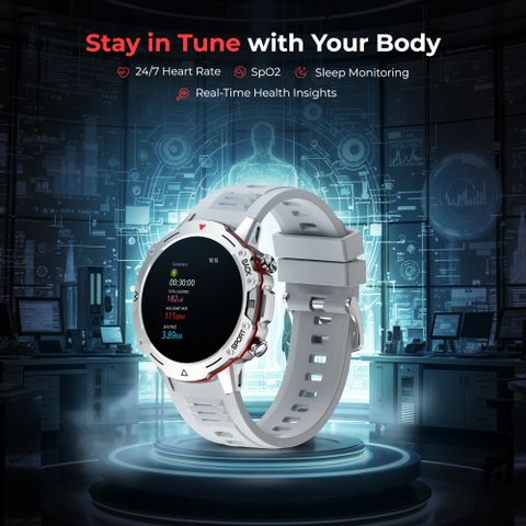 Nervfit Blaze Sports 1.4 Smartwatch - Image 5