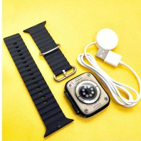 Arceus T800 Ultra Pro Edition smart watch with WiFi GPS SIM card 5G ultra Speed Smartwatch (BLACK Strap, Free Size) - Image 6