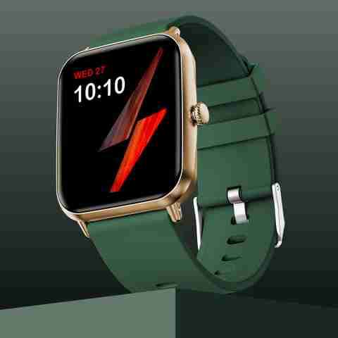 Fire-Boltt Ninja Calling Pro 42.9mm (1.69) Bluetooth Calling Smartwatch AI Voice Assistant Smartwatch (Forest Green Strap, Free Size) - Image 5