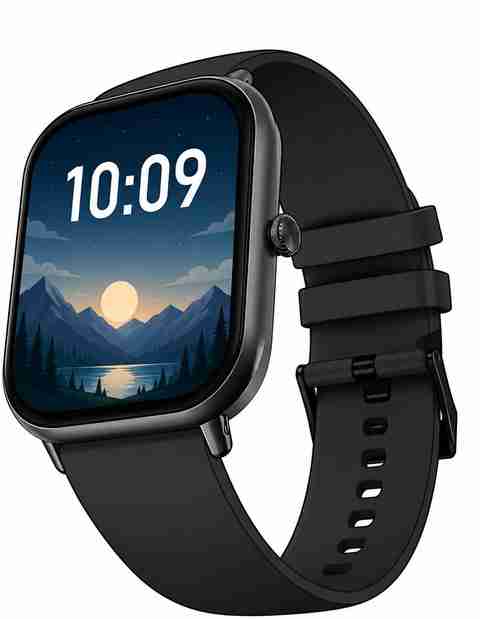 Vedaantron A1 Full Touch Smartwatch for Women | Elegant Digital Watch for Girls Daily Use Smartwatch (Black Strap, Free Size) - Image 5