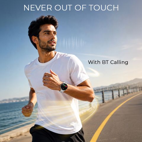 Fastrack Smart Jupiter R3 Pro Smartwatch (Yellow Strap, Free Size) - Image 7