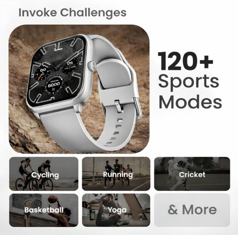 MVC ENTERPRISE H9 PRO MAX SMART WATCH Smartwatch Smartwatch (Grey Strap, Regular Size) - Image 8