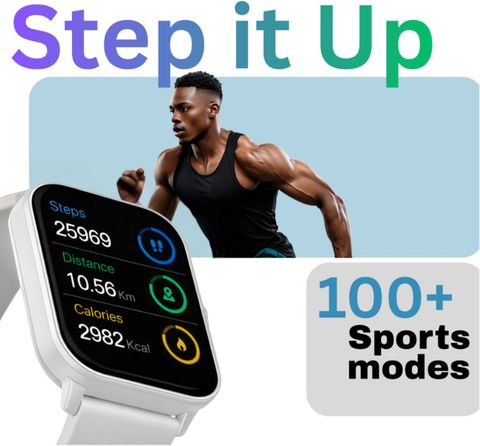 MVC ENTERPRISE H9 PRO MAX SMART WATCH Smartwatch Smartwatch (Grey Strap, Regular Size) - Image 7
