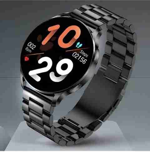 Storia Active Smartwatch, Black Strap, Free Size - Image 2