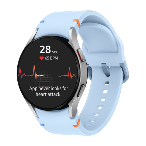 Samsung Galaxy Watch FE (Silver Strap, 40) - Image 2