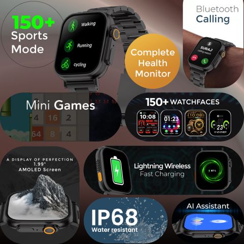 Melbon BT Calling Smartwatch 1.99 - Image 6