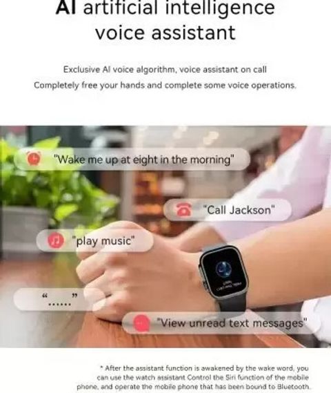 Vinayak T800 Ultra Smartwatch with WiFi GPS Sim Card 4G W27, Black - Image 7
