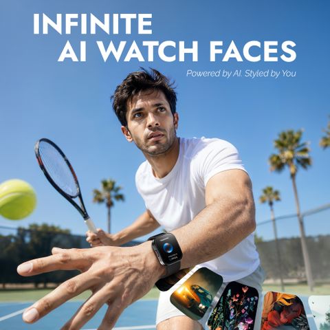 Titan ZEAL 2.0 Smartwatch (Black Strap, Free Size) - Image 8