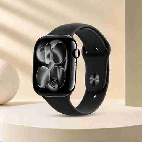 OPINIA Series 11 GPS Smartwatch, 46mm HD Display, Black - Image 2