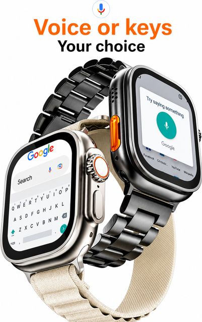 ShopSmart Luxury SIM Smartwatch 5G, Stealth Black, Free Size - Image 4