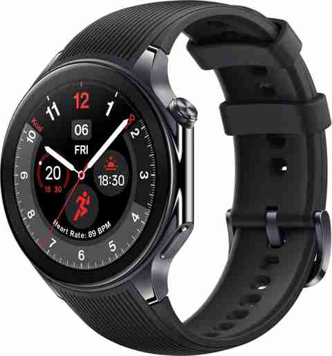 OnePlus Watch 2 Smartwatch, Black Strap, Wear OS 4 - Image 5